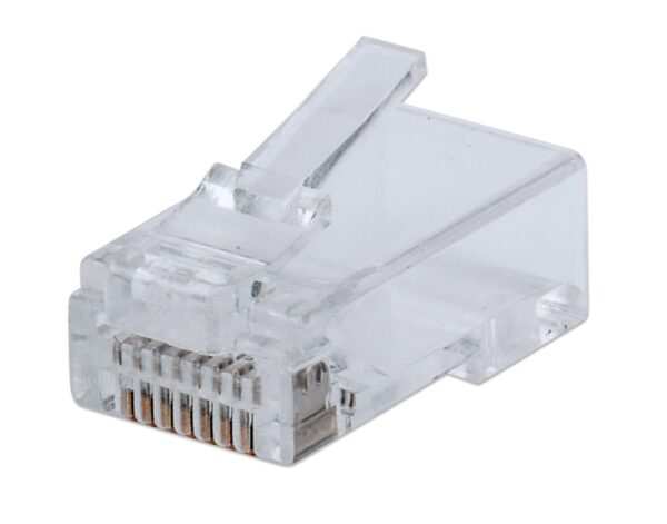 Confezione 50 Plug modulari RJ45 passanti Cat5e FastCrimp