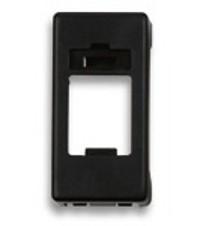 Adattatore Frutti RJ45 Gewiss System/serie20 Nero