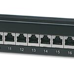 Pannello Patch STP 24 posti RJ45 Cat. 6