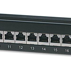 Pannello Patch STP 24 posti RJ45 Cat. 6