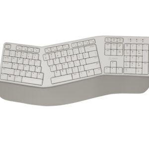 Tastiera Ergonomica Wireless 2,4 GHZ, WK-905