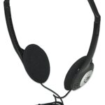 Cuffia Stereo con Auricolari Imbottiti