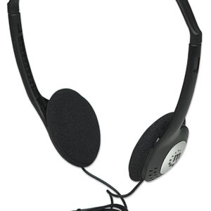 Cuffia Stereo con Auricolari Imbottiti