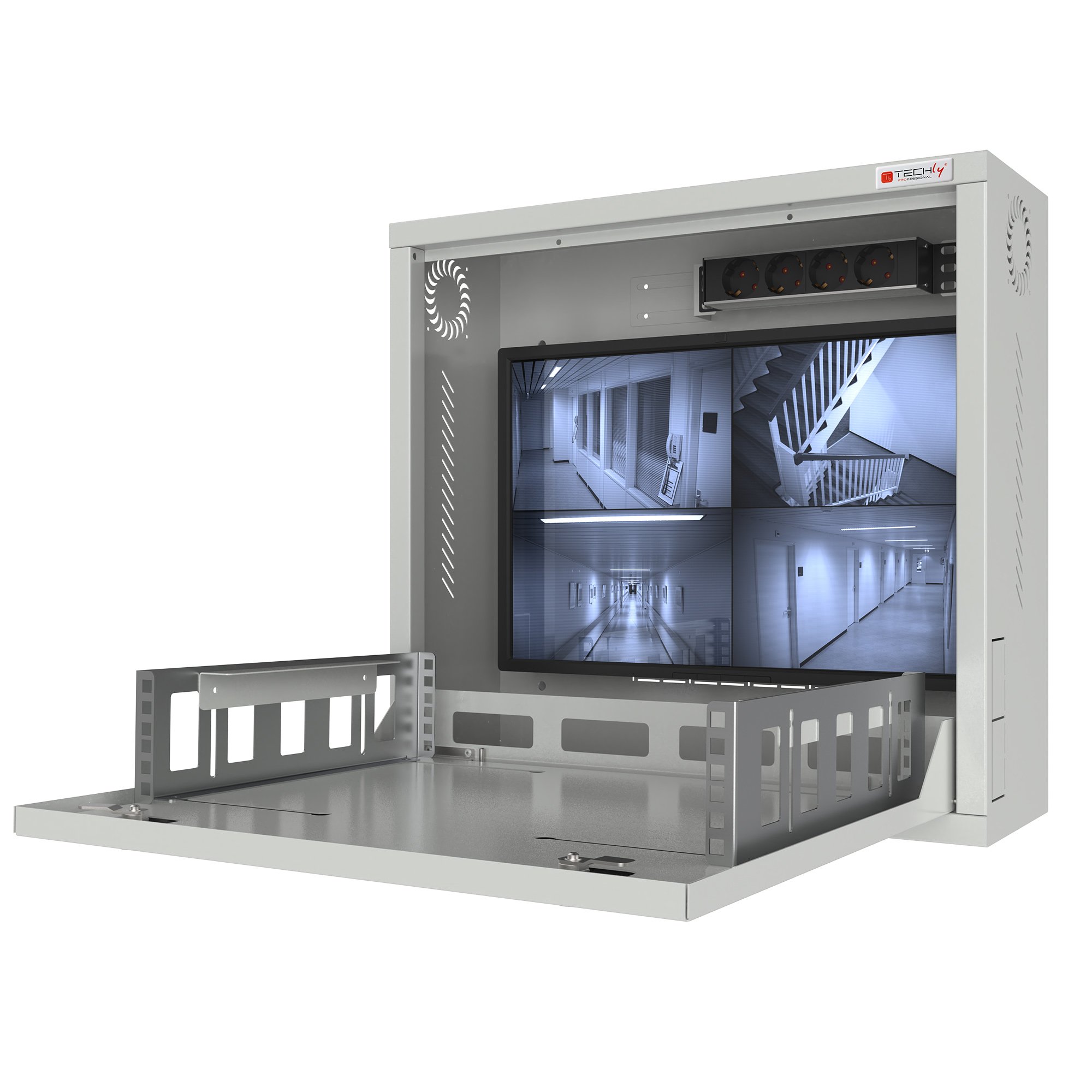 Box di Sicurezza per DVR e Sistemi di Videosorveglianza Bianco