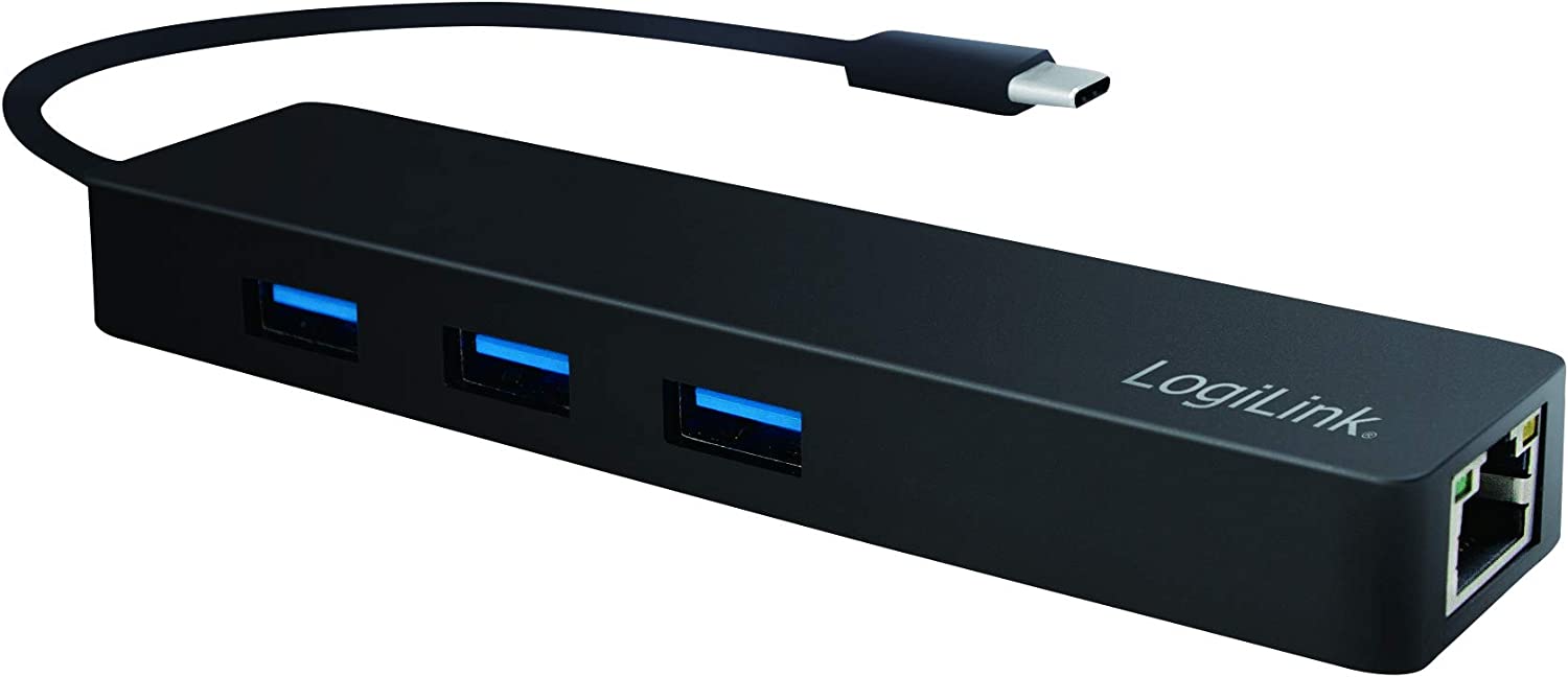 Hub USB-C™ SuperSpeed 3 Porte USB-A 3.0 Femmina Nero