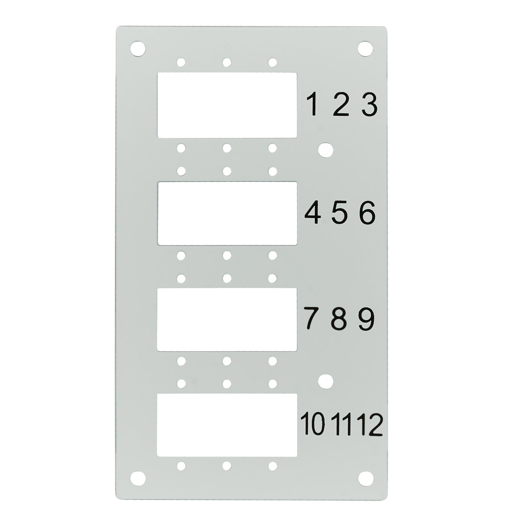 Pannello Frontale 12 Connessioni SC-Simplex LC-Duplex per Box Ottico
