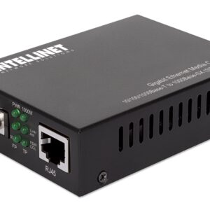 Media Converter Gigabit Ethernet Fibra ST Multimodale