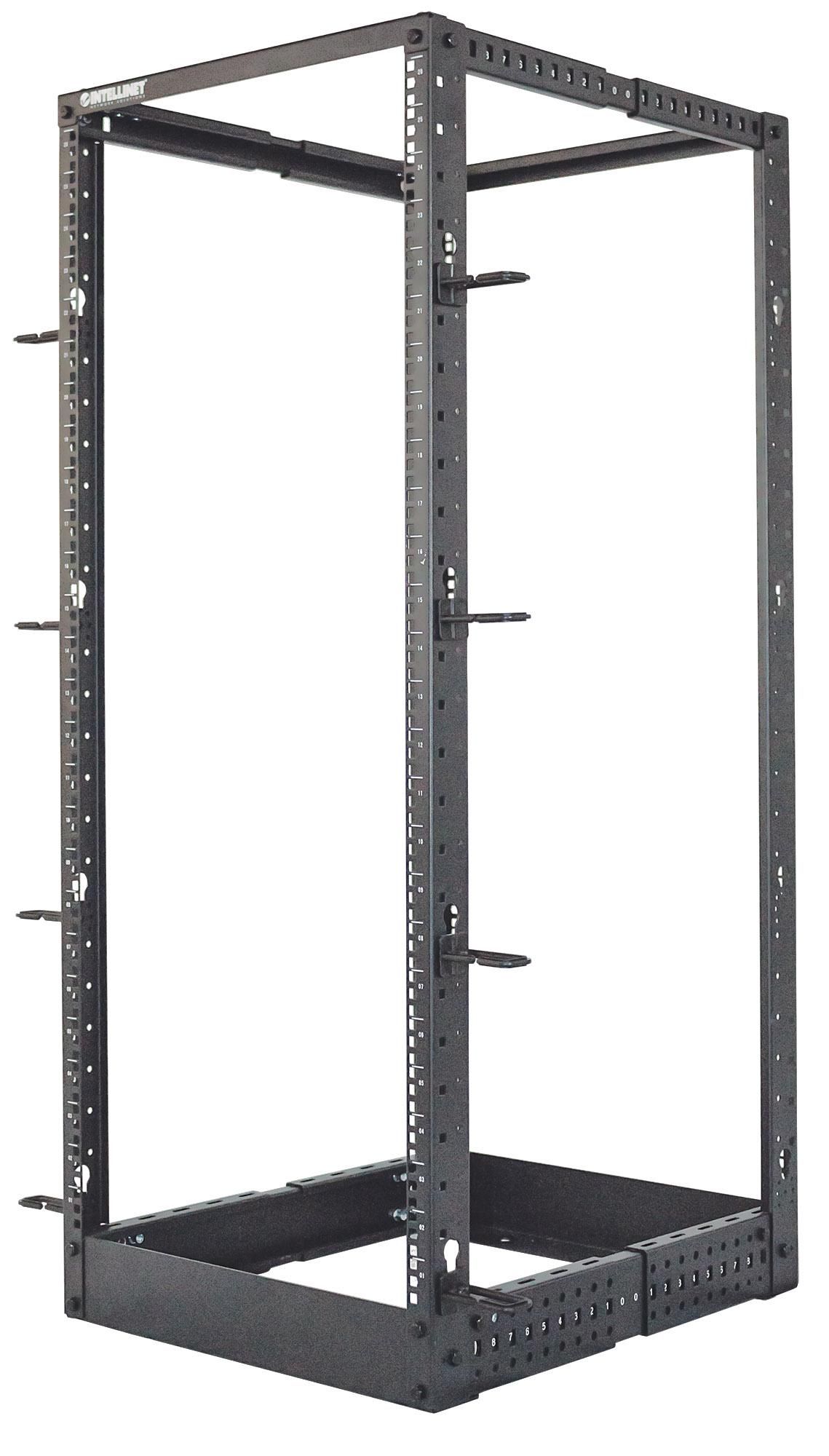 Open Frame Rack 19'' 4 Montanti 26U con profondità regolabile