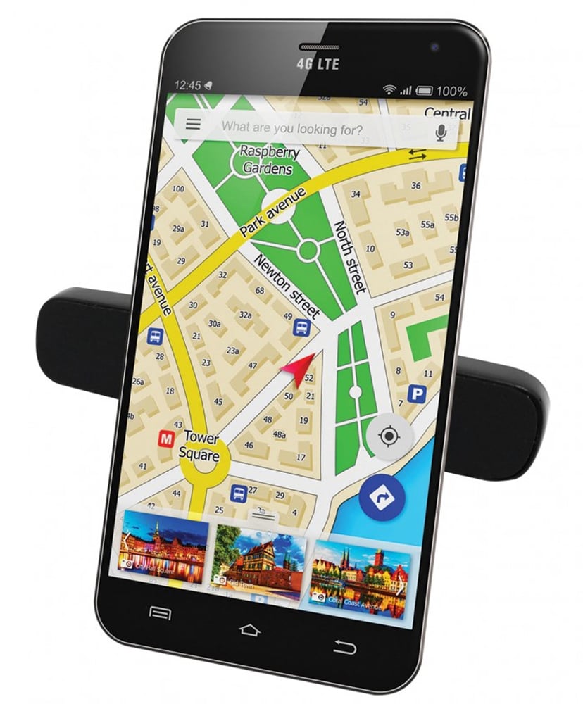 Supporto Magnetico da Auto per Smartphone con Doppia Clip