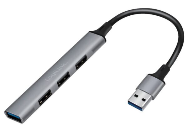Hub USB 3.0 Ultra Slim a 4 Porte Ingresso USB-A