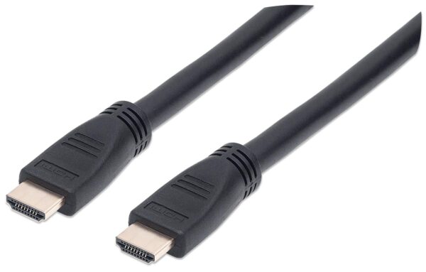 Cavo HDMI CL3 High Speed con Ethernet A/A M/M 15m Nero