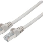 Cavo di rete Patch in rame Cat. 6A Grigio SFTP 0,5 m