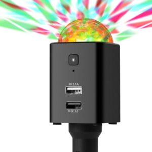 Caricatore da Auto USB-C™ con Luce Disco TX-159