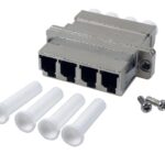 Adattatore Quadruplo LC/LC Metallico Monomodale