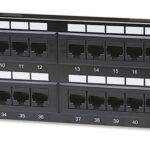 Pannello Patch UTP 48 posti RJ45 cat. 6