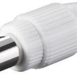 Connettore Cavo Antenna TV Femmina 9.5 mm