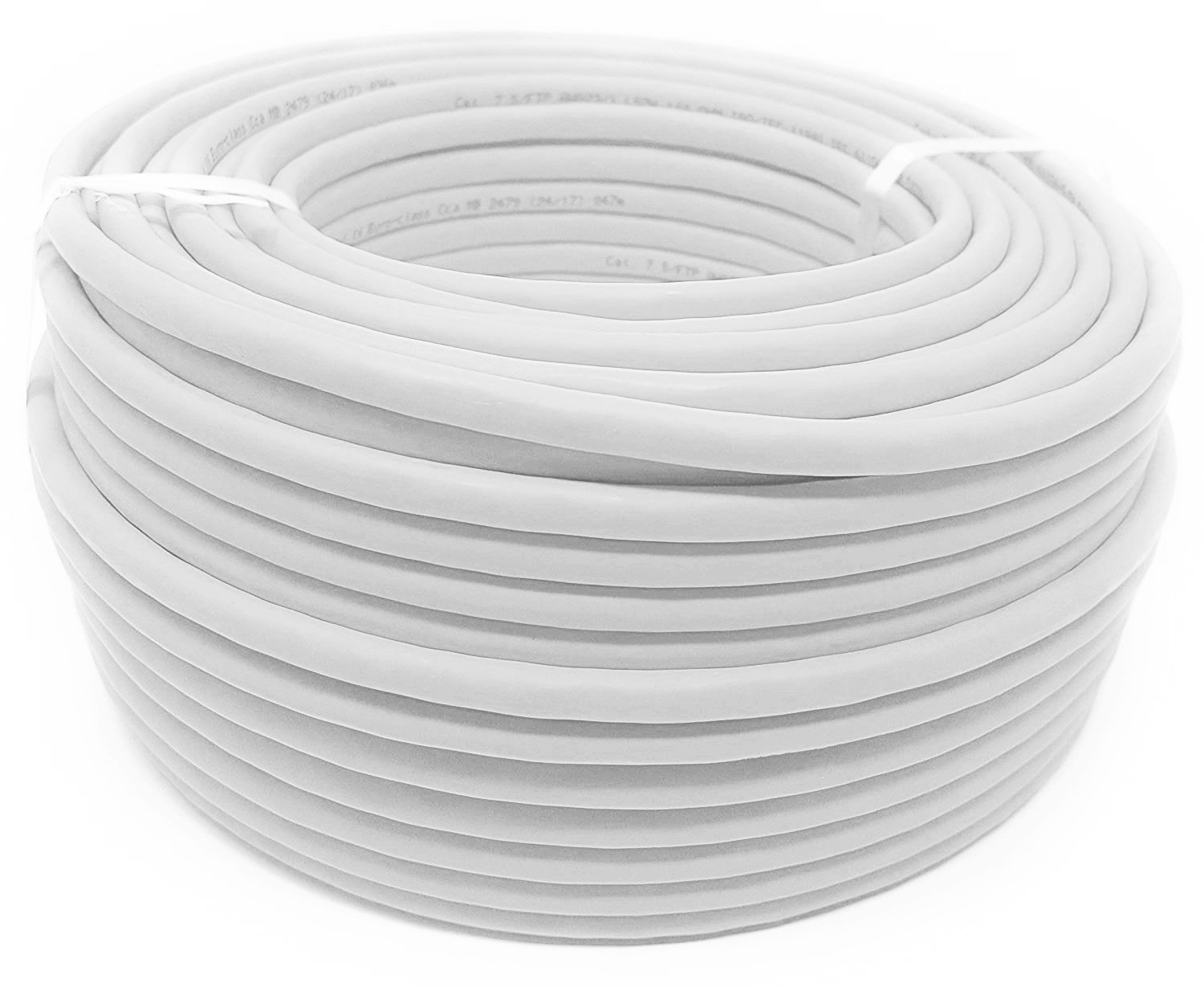 Matassa S/FTP Cavo Cat.6 PIMF CCA 305m Rigido Bianco