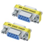 Mini Gender Changer Standard DB 9 poli F/F