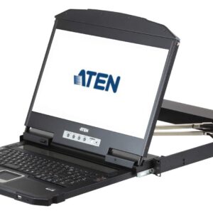 Console KVM USB HDMI DVI VGA con LCD da rack 19'', CL3800
