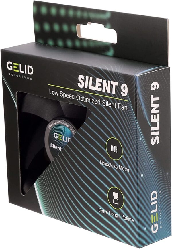 Dissipatore Ventola Silent ad Alto Flusso 92x92x25 12V - immagine 2