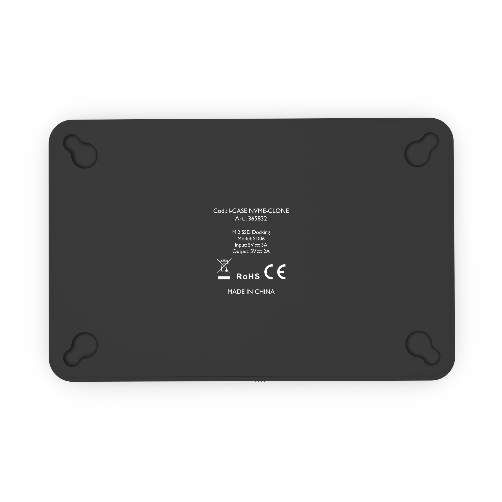 Docking Station Dual-Bay SSD M.2 NVME PCIe SATA 10 Gbps Duplicatori Clone Offline - immagine 8