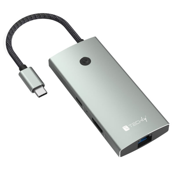 Docking Station Multifunzione Hub USB-C™ 6 in 1 con interruttore - immagine 6