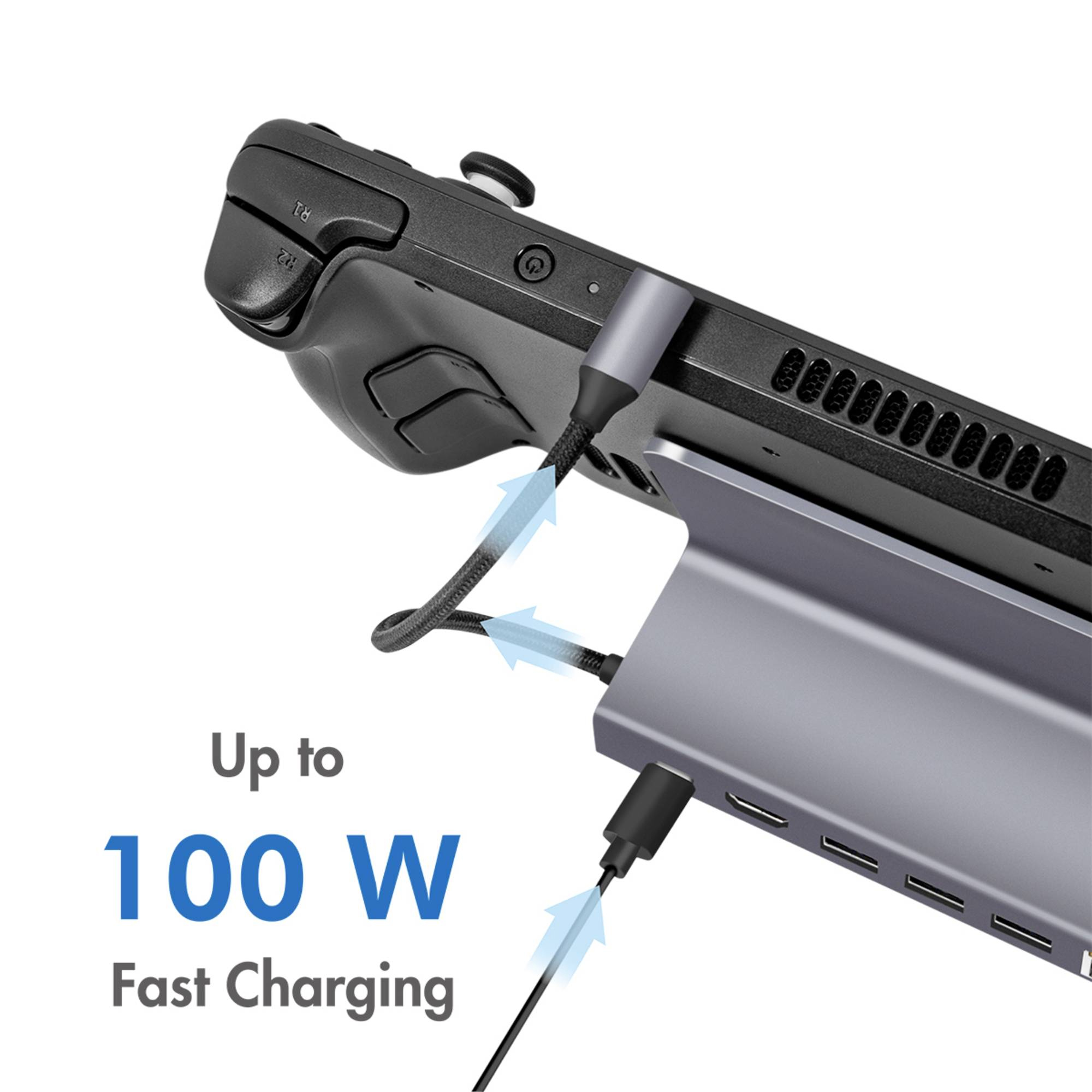Docking Station USB-C™ 6 in 1 per Steam Deck™, iPad Tablet e Smartphone - immagine 7