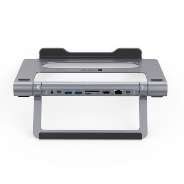 Docking Station USB-C™ 9 in 1 Hub USB3.1 Stand per Notebook Pieghevole - immagine 9