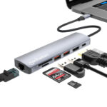Docking Station USB-C™ PD 7-in-1 4K Hub Multiporta