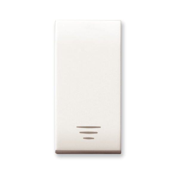 Domus S44 Pulsante 1P 10A Illuminabile Bianco Lucido
