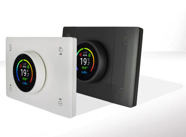 Domus T44 Cronotermostato WiFi Smart Connesso Rilevatore Umidità Ambiente Bianco - immagine 2