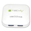 Hub USB 3.0 Super Speed 4 Porte Bianco