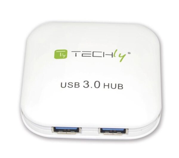 Hub USB 3.0 Super Speed 4 Porte Bianco
