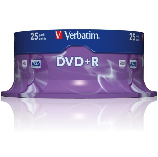 Campana 25 DVD+R Matt Silver 4.7GB - immagine 2