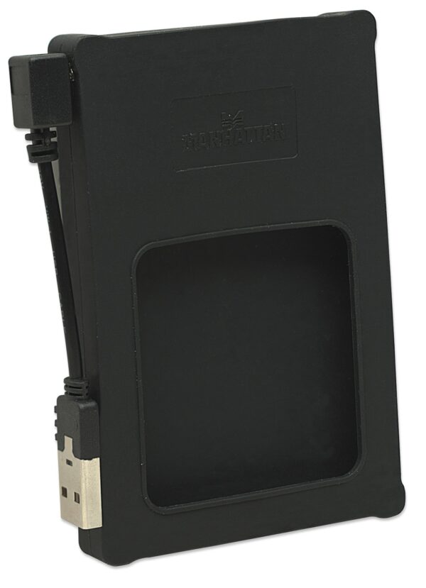Box esterno 2.5'' SATA USB2.0 Silicone Nero