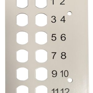 Pannello Frontale 12 Connessioni ST-Simplex per Box Ottico