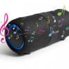 Cassa Bluetooth Altoparlante Speaker Waterproof IPX6 Luce LED, BT-X56