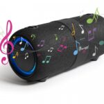 Cassa Bluetooth Altoparlante Speaker Waterproof IPX6 Luce LED, BT-X56