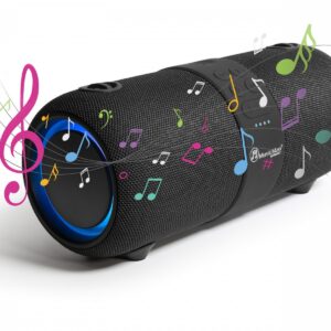 Cassa Bluetooth Altoparlante Speaker Waterproof IPX6 Luce LED, BT-X56