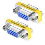 Mini Gender Changer VGA DB 15 poli HD F/F