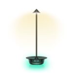 Lampada LED Multicolore da Tavolo Dimmerabile Batteria Ricaricabile Alimentazione USB-C&trade;