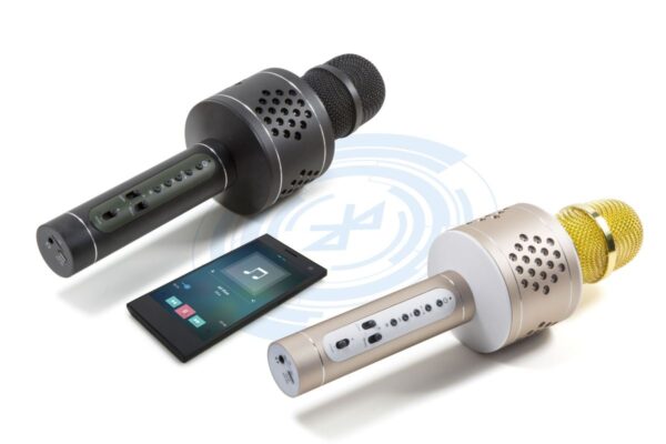 Microfono Karaoke Bluetooth con TWS per Cantare in Duetto Nero, BT-X35