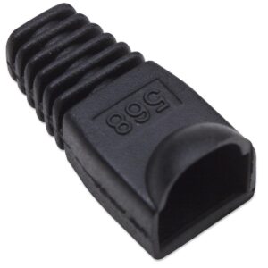 Copriconnettore per Plug RJ45 6.2mm Nero
