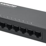 Switch Hub Ethernet 10/100Mbps 8 Porte Desktop in Metallo