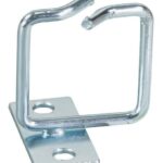 Anello Passacavi Laterale 80x80 mm in Acciaio Zincato per Armadi Rack