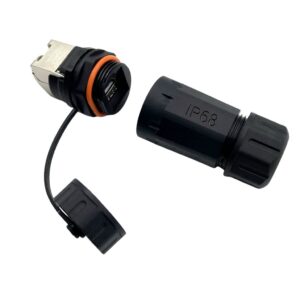 Accoppiatore Keystone da Pannello RJ45 Cat.6 STP Impermeabile IP68