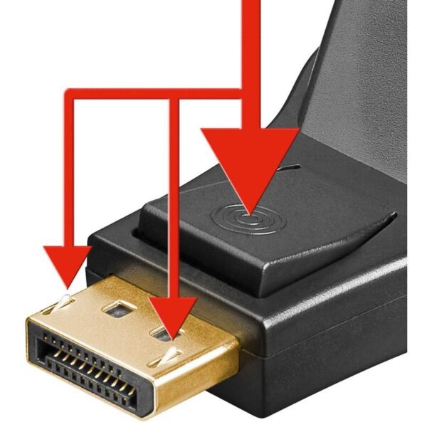 Adattatore DisplayPort DP Maschio a DVI-I 24+5 Femmina - immagine 5