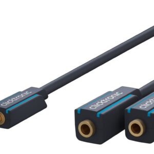 Cavo Sdoppiatore Stereo Jack 3.5 mm 10 cm Alta Qualità
