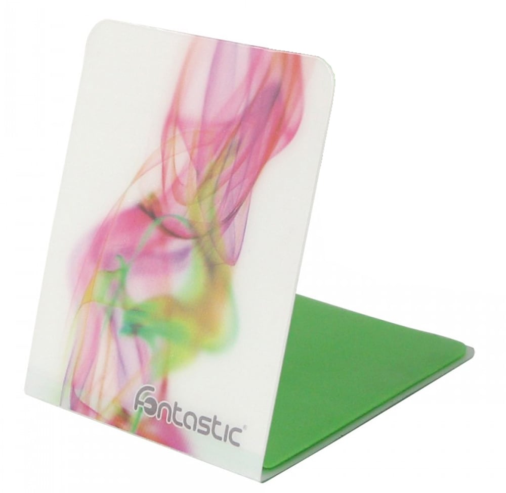 Supporto Smartphone Universale Adesivo Grip Phone con Stand Fumo Bianco