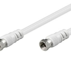 Cavo Antenna Satellite F/F 10 mt bianco